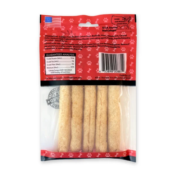 Beefy Chew Sticks 5ct 5" - Image 2